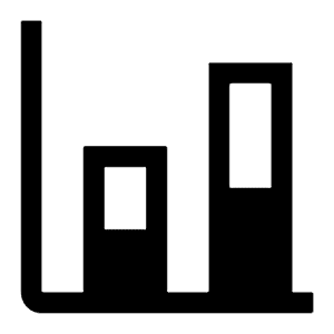 Chart Stacked Icon from Carbon Set