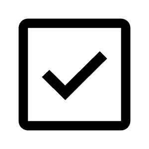 Checkbox Checked Icon from Carbon Set