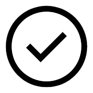 Checkmark Outline Icon from Carbon Set