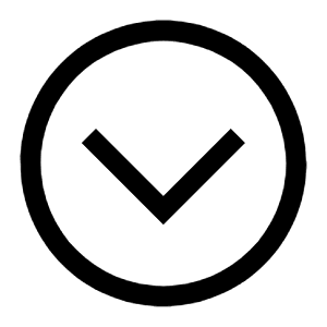 Chevron Down Outline Icon from Carbon Set