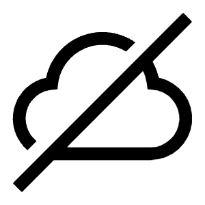 Cloud Offline Icon from Carbon Set