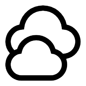 Cloudy Icon from Carbon Set