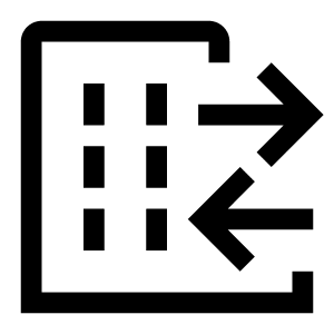 Connection Two Way Icon from Carbon Set