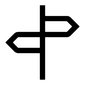 Crossroads Icon from Carbon Set