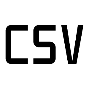 CSV Icon from Carbon Set