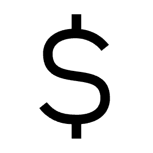 Currency Dollar Icon from Carbon Set