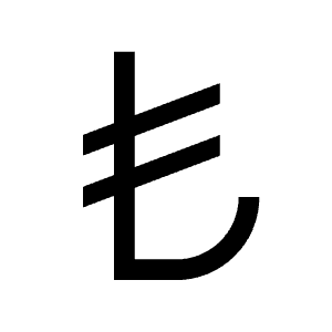 Currency Lira Icon from Carbon Set