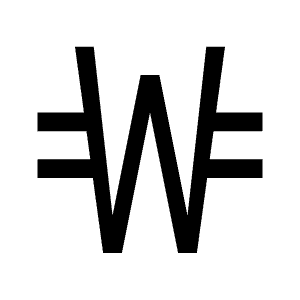 Currency Won Icon from Carbon Set