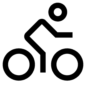 Cyclist Icon from Carbon Set