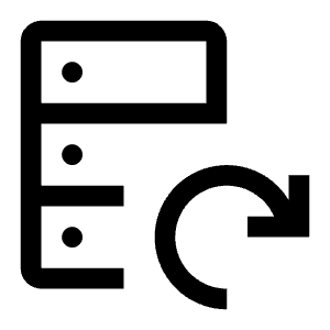 Data Backup Icon from Carbon Set