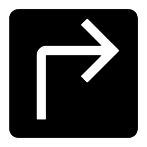 Direction Right 01 Filled Icon from Carbon Set