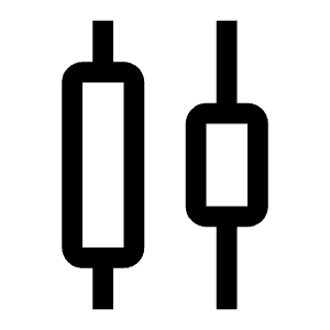 Distribute Horizontal Center Icon from Carbon Set