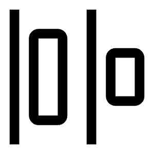 Distribute Horizontal Left Icon from Carbon Set