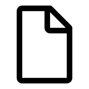 Document Blank Icon from Carbon Set