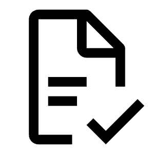 Document Requirements Icon from Carbon Set