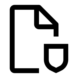 Document Security Icon from Carbon Set
