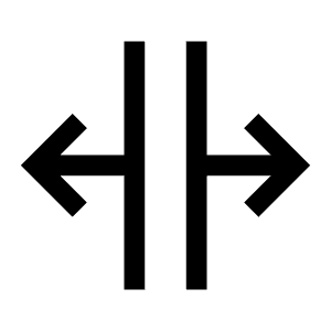 Drag Horizontal Icon from Carbon Set