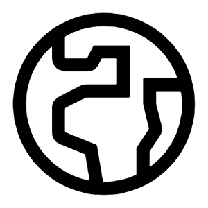 Earth Europe Africa Icon from Carbon Set