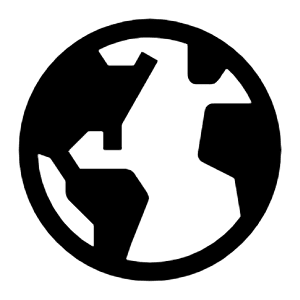 Earth Filled Icon from Carbon Set