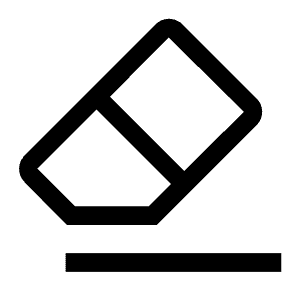 Erase Icon from Carbon Set