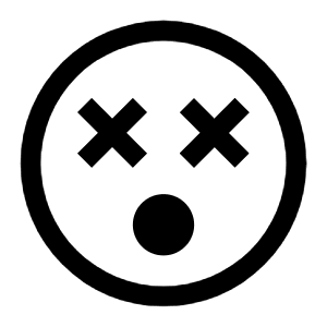 Face Dizzy Icon from Carbon Set