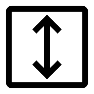 Fit To Height Icon from Carbon Set
