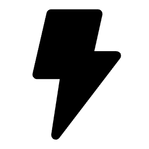 Flash Filled Icon from Carbon Set