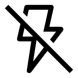 Flash Off Icon from Carbon Set