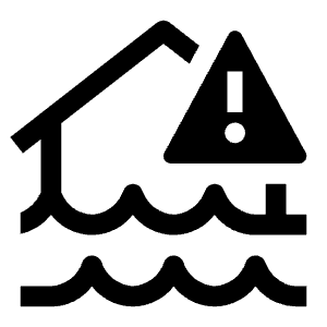 Flood Warning Icon from Carbon Set
