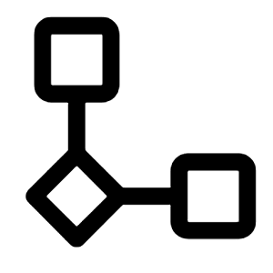 Flow Connection Icon from Carbon Set