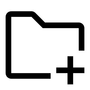 Folder Add Icon from Carbon Set