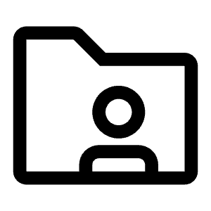 Folder Shared Icon from Carbon Set