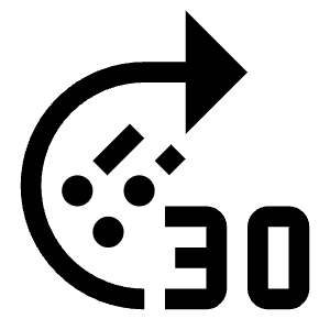 Forecast Hail 30 Icon from Carbon Set