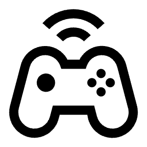 Game Wireless Icon from Carbon Set