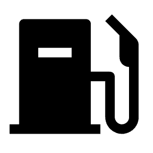 Gas Station Filled Icon from Carbon Set