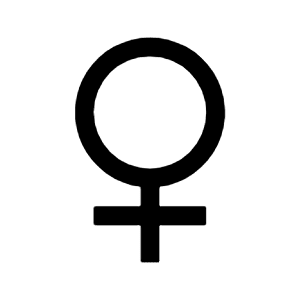 Gender Female Icon from Carbon Set