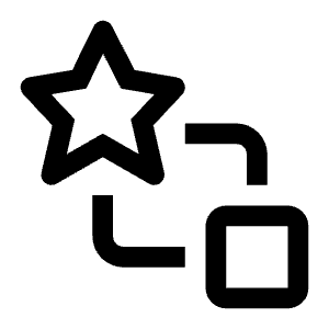 Graphical Data Flow Icon from Carbon Set