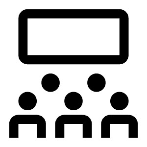Group Presentation Icon from Carbon Set
