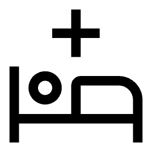 Hospital Bed Icon from Carbon Set