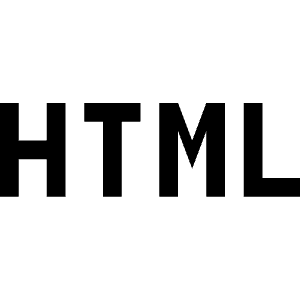 HTML Icon from Carbon Set