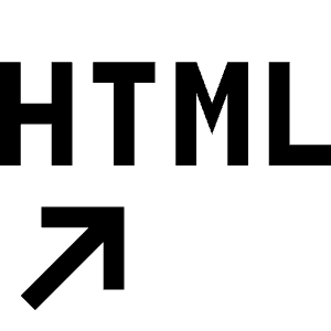 HTML Reference Icon from Carbon Set