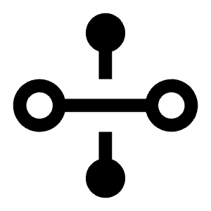 Hybrid Networking Icon from Carbon Set