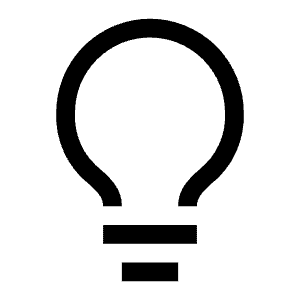 Idea Icon from Carbon Set