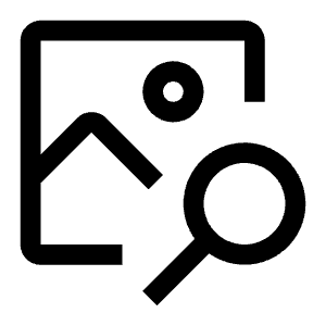 Image Search Icon from Carbon Set