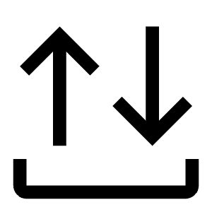 Import Export Icon from Carbon Set