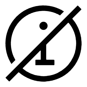 Information Disabled Icon from Carbon Set