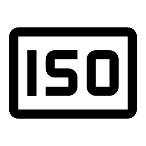 ISO Outline Icon from Carbon Set