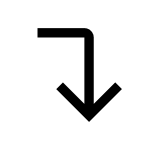 Jump Link Icon from Carbon Set