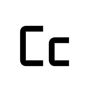 Letter Cc Icon from Carbon Set