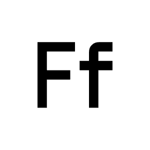 Letter Ff Icon from Carbon Set